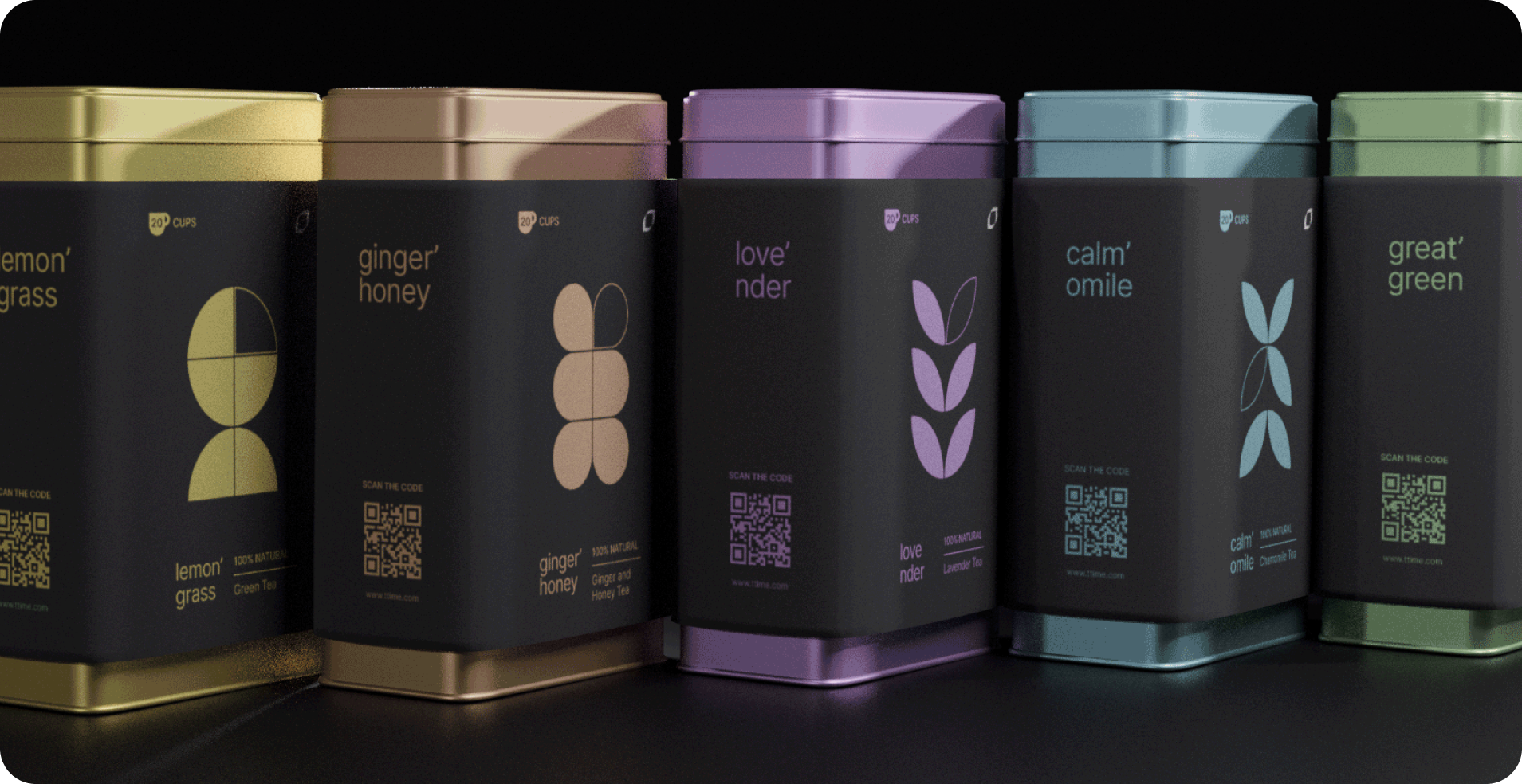 T'time tin packaging